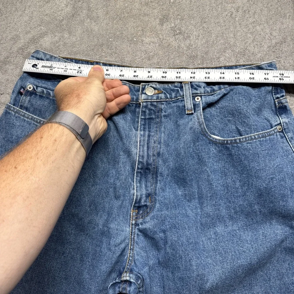 Ralph Lauren Polo Jeans Co Men's Straight Leg Blue‎ Denim Jeans 36x32